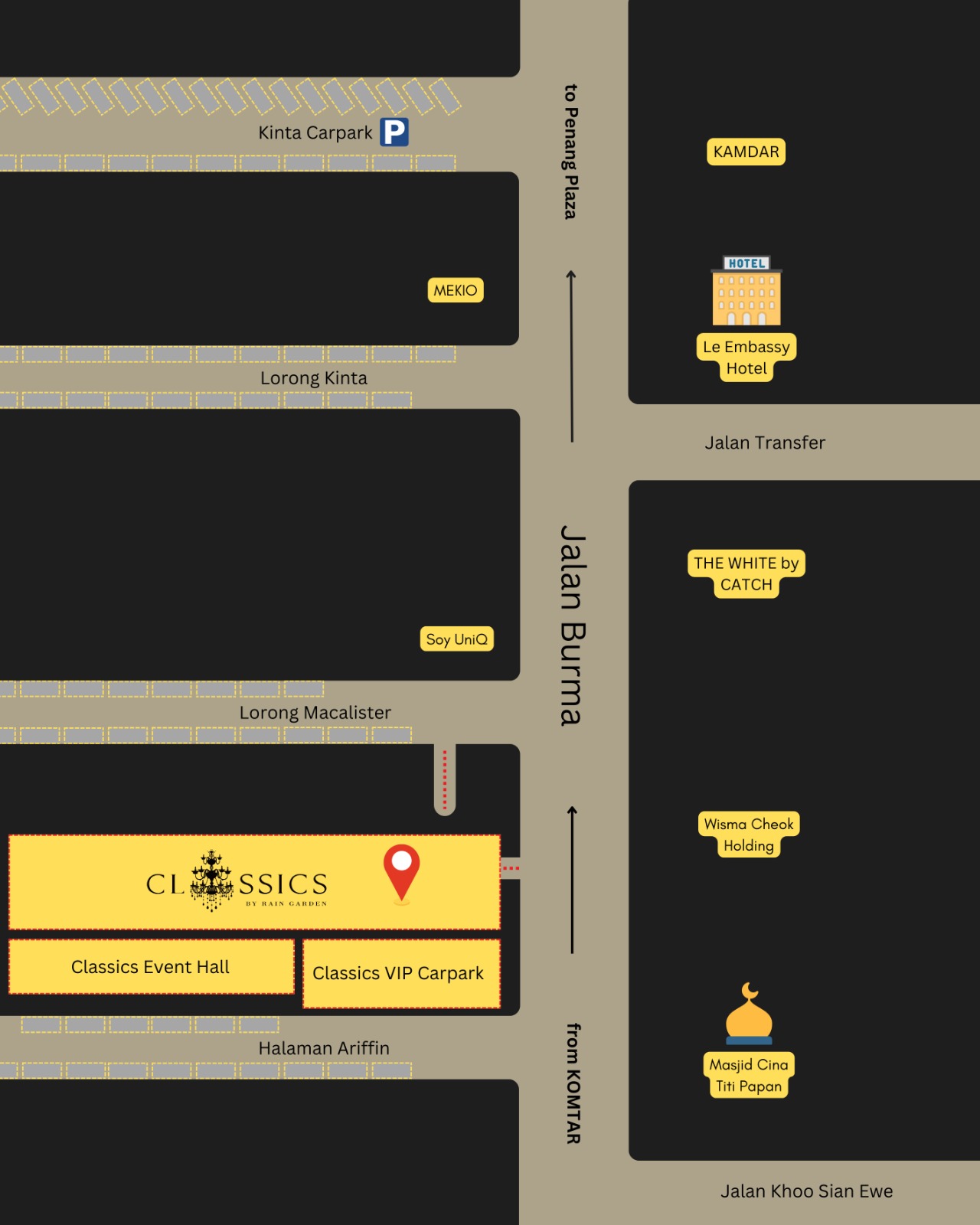 Parking directions 1